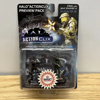 Halo Actionclix Preview Pack Target Exclusive Preorder Halo 3 Miniatures 19396 • £24.29