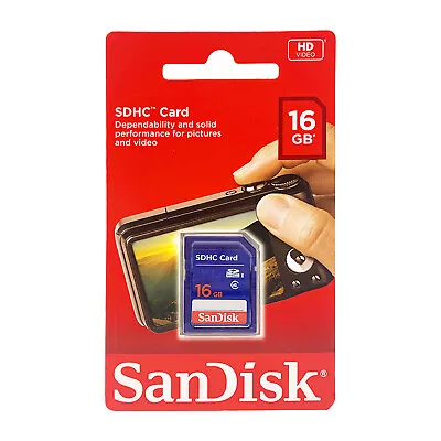 Sandisk SDHC Card 16GB • $6.99