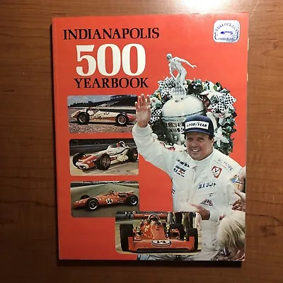 INDY 500 YEARBOOK ~ 1977 ~ A.J. Foyt Cover Photo SC • $19.99