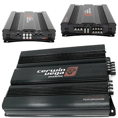 Cerwin Vega CVP1200.4D 4-Channel 1200W Bridgeable Class D 2 Ohm Stable Amplifier • $97.99