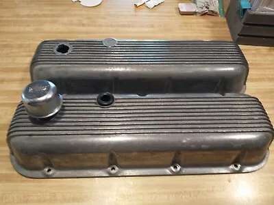 VINTAGE Cal Custom Valve Covers Big Block Chevy NICE. • $169.95