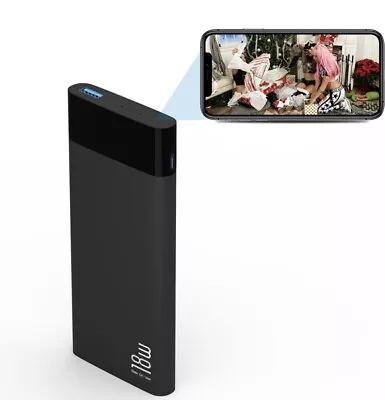 Mini 1080P WIFI HD DVR Hidden Camera Power Bank Video Recorder Wireless Cam • $74.99