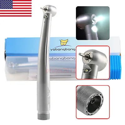 2H Dental LED E-generator High Speed Handpiece Air Turbine Push Button Fit NSK • $26.99