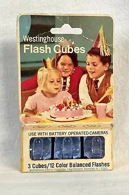 Westinghouse Flash Cubes  (New Old Stock)              • $9.95