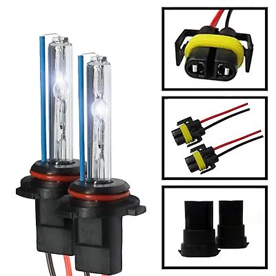 Two 35W 55W Xenon HID Kit 's Replacement Light Bulbs H1 H3 H7 H10 H11 9005 9006 • $15.99