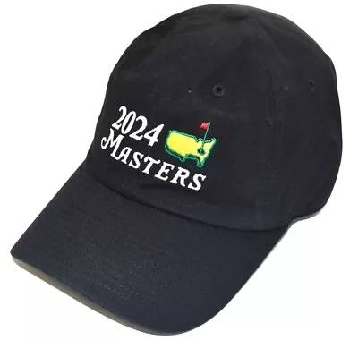 2024 MASTERS (BLACK) Dated CLASSIC SLOUCH STYLE Hat From Augusta National • $69.95