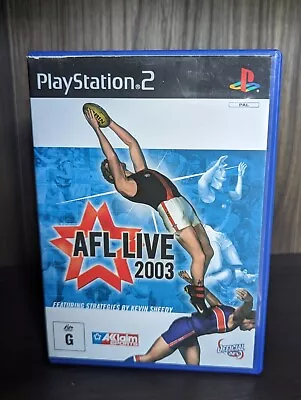 AFL Live 2003 PS2 PAL *Complete* • $5.95