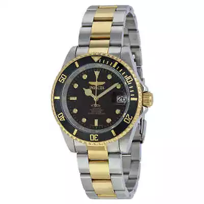 Invicta Pro Diver Automatic Black Dial Two-tone Men's Watch 8927C • $77.64