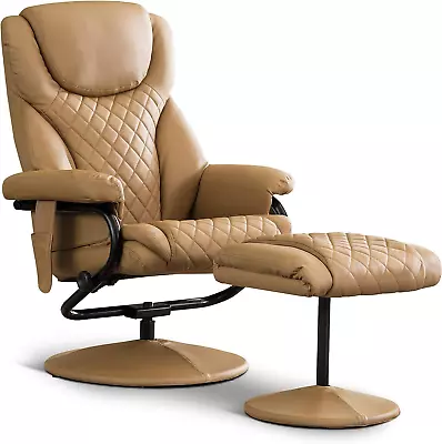 Recliner With Ottoman Reclining Chair With Massage 360 Swivel Living Room Chai • $365.99