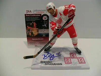 Brendan Shanahan Autographed Detroit Red Wings McFarlane JSA COA Figurine • $139.99