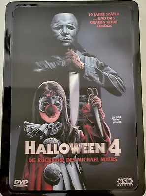 Halloween 4 DVD. Holographic Rare OOP German Steelbook. • £60