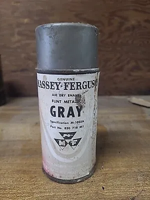 Genuine Massey Ferguson Air Dry Enamel Flint Metallic Gray Spray Paint Can • $18