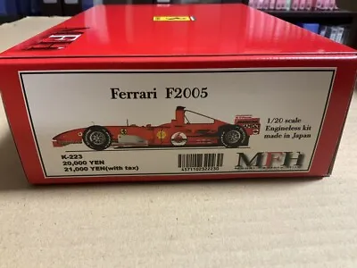 Model Factory Hiro 1/20 Ferrari F2005 Enginless Kit K-223 F1 Made In Japan • $279.99