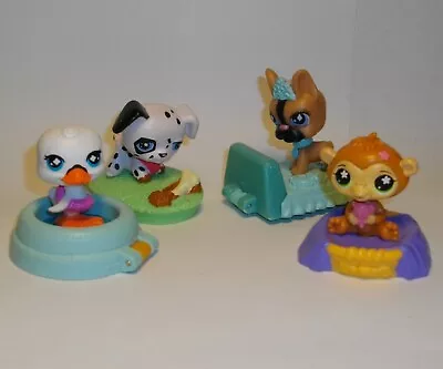 Littlest Pet Shop Set Of 4 McDonalds 2008 • $9.99