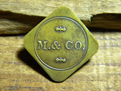$72.99 • Buy BISBEE, ARIZONA Token M. & CO (MUHEIM & CO. SALOON) Gf 12 ¢ COCHISE CO. AZ RARE