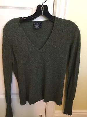 M A G Cashmere V- Neck Sweater Women’s Size S • $49