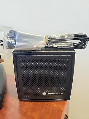 New MOTOROLA HSN4032B 13-Watt 2-Pin External Speaker For APX Series Radios • $25