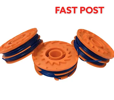 3 X Spool & Line For QUALCAST GGT350A1 Grass Trimmer Strimmer GT25 FAST POST • £12.75