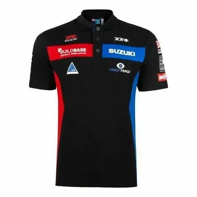 £14.95 • Buy Suzuki GSXR BSB Racing Official Team Polo Shirt Build Base British Super Bikes