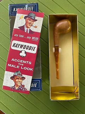 Smoking Pipe Vintage KAYWOODIE  08B Briar With BOX Instructions • $55