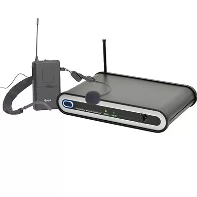 QTX UN5 UHF WIRELESS NECKBAND MICROPHONE SYSTEM 50m RANGE BELT PACK TRANSMITTER • £44.99