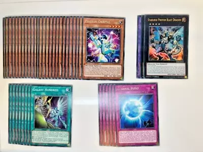 Yugioh - Competitive Galaxy/Photon Deck + Extra Deck *Ready To Play* • £19.99