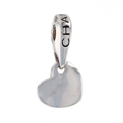 NEW Chamilia GH-39 Charm - Hanging Heart Sterling Silver Dangle Pendant 925 • £21.40