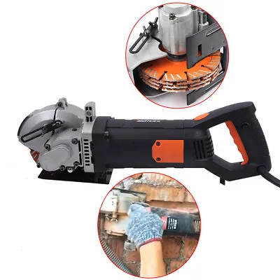 4800W Wall Chaser Slot Cutter Wall Chaser Wall Cutter W/5* Saw Blades Electric • £175.74