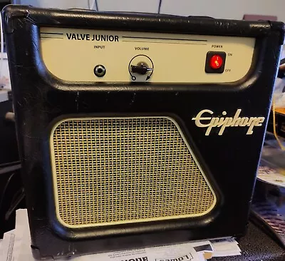 Epiphone Valve Jr Combo Guitar Tube Amplifier Amp. Eminence Speaker. Junior. • $395