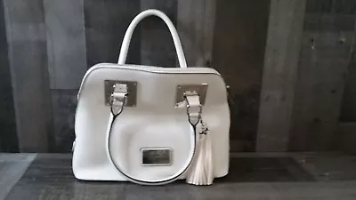 Marc New York By Andrew Marc Satchel Bag White With Extra Strap 14'X11'X6' • $26.99
