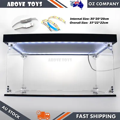 Acrylic Display Case With Led Light For LEGO 42063 BMW R 1200 GS Adventure • $59.99