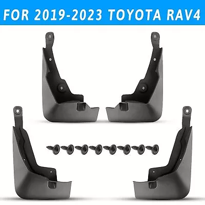 For 2019-2023 Toyota RAV4 Mud Flaps Front & Rear Molded Splash Guards Accessory • $26.59