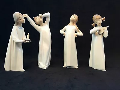 Beautiful Authentic Lladro Figurines # 4868- 4870 -4871 - 4872.  Lot Of 4 • $210