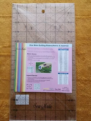 Sew Mate Quilting Ruler 6.5  X 12  • £10