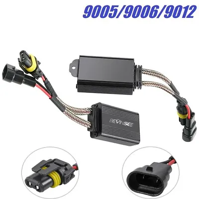 9012 LED Headlight Canbus Decoder Error Free Anti Flicker Load Resistor Canceler • $24.99