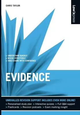 Law Express: Evidence (Revision Guide) Taylor Chris • £4.55