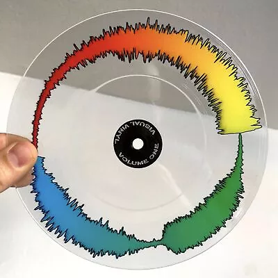 CLEAR Visual Vinyl Vol. 1: 7  Scratch Record • $20