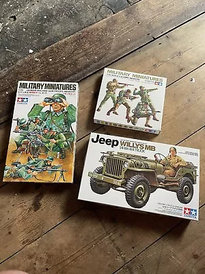 Tamiya 1/35 WW2 Military Kits BNWT • £8.50