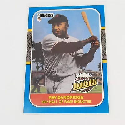 1987 Donruss Highlights #18 Ray Dandridge Newark Dodgers HOF • $1.24