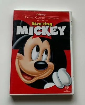 Disney Classic Cartoon Favorites Starring Mickey Volume 1 (DVD 2005)  • $13.78