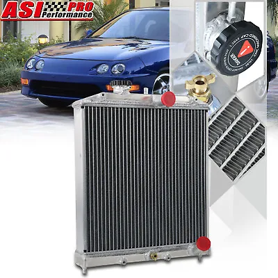 4-Rows Aluminum Radiator For HONDA CIVIC D15 EJ EK/DEL SOL EG/INTEGRA DB 92-00 • $99