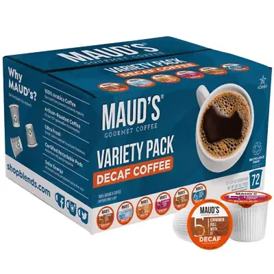 Maud'S Decaf Flavored Coffee K-Cup Variety Pack (72 Ct.) • $39.31