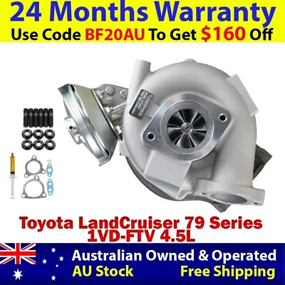 Billet Turbo Charger For Toyota Landcruiser 79 Series VDJ79R 1VD-FTV V8 4.5L V8 • $800