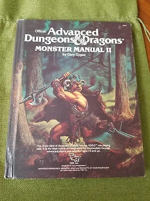 Monster Manual II - AD&D 1st Edition Monster Manual II TSR • $90.24