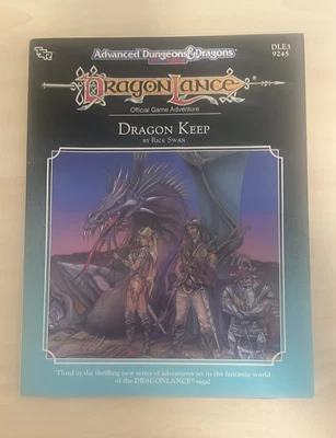 $50 • Buy DLE3 Dragonlance Dragon Keep AD&D 2nd Edition ISBN 9-46363-09245-0