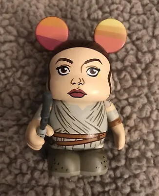 Rey Mickey Ears Vinylmation Disney Star Wars 3  Figure W/ Staff • $10