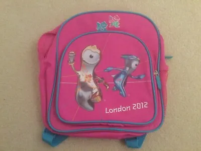 London 2012 Offical Product - Childrens Small Rucksack - Pink - New • £6.95