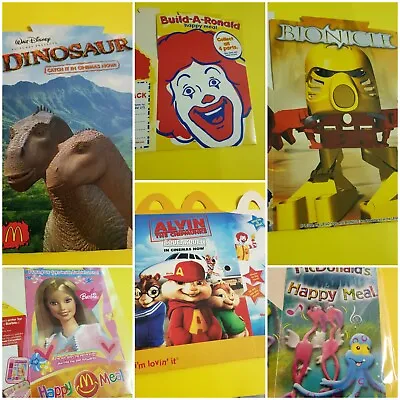 McDonalds Happy Meal Empty Meal Boxes 🎉🎉New🎉🎉 • $7