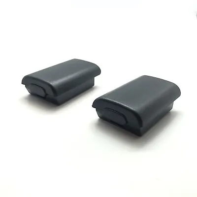 Black Xbox 360 Controller Battery Cover Pack Holder 2PCS Aus Seller Free Postage • $10.72