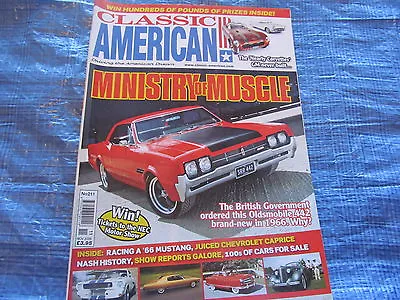 CLASSIC AMERICAN MAGAZINE NOV 2008 CAPRICE MUSTANG OLDSMOBILE CONCEPT CARS  #bk1 • $11.30